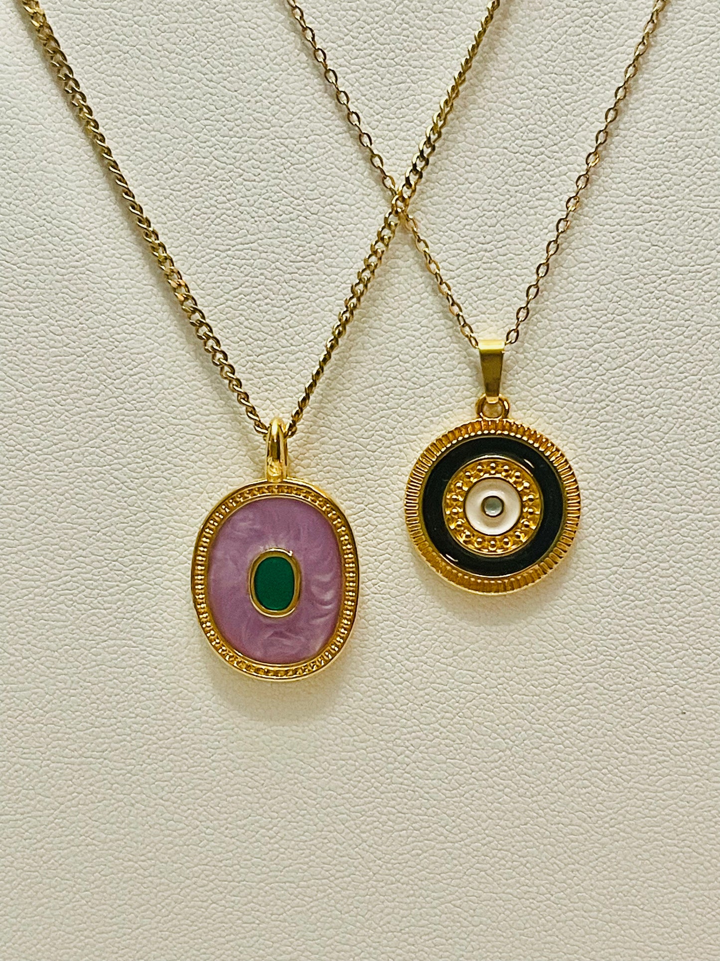 Dora evil eye necklace