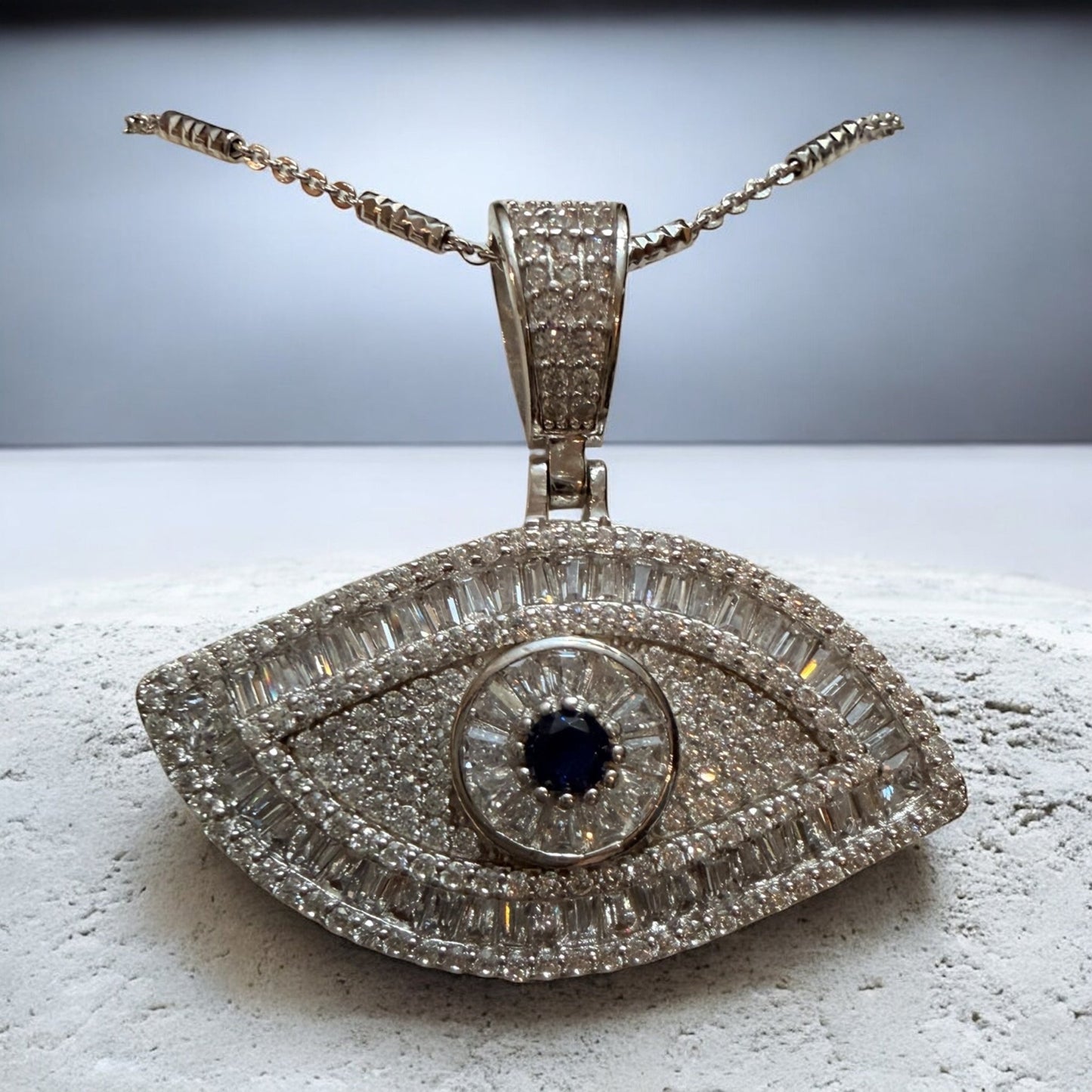 Matakia sterling silver necklace