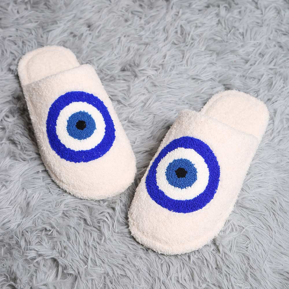 Evil Eye Home Indoor Slippers
