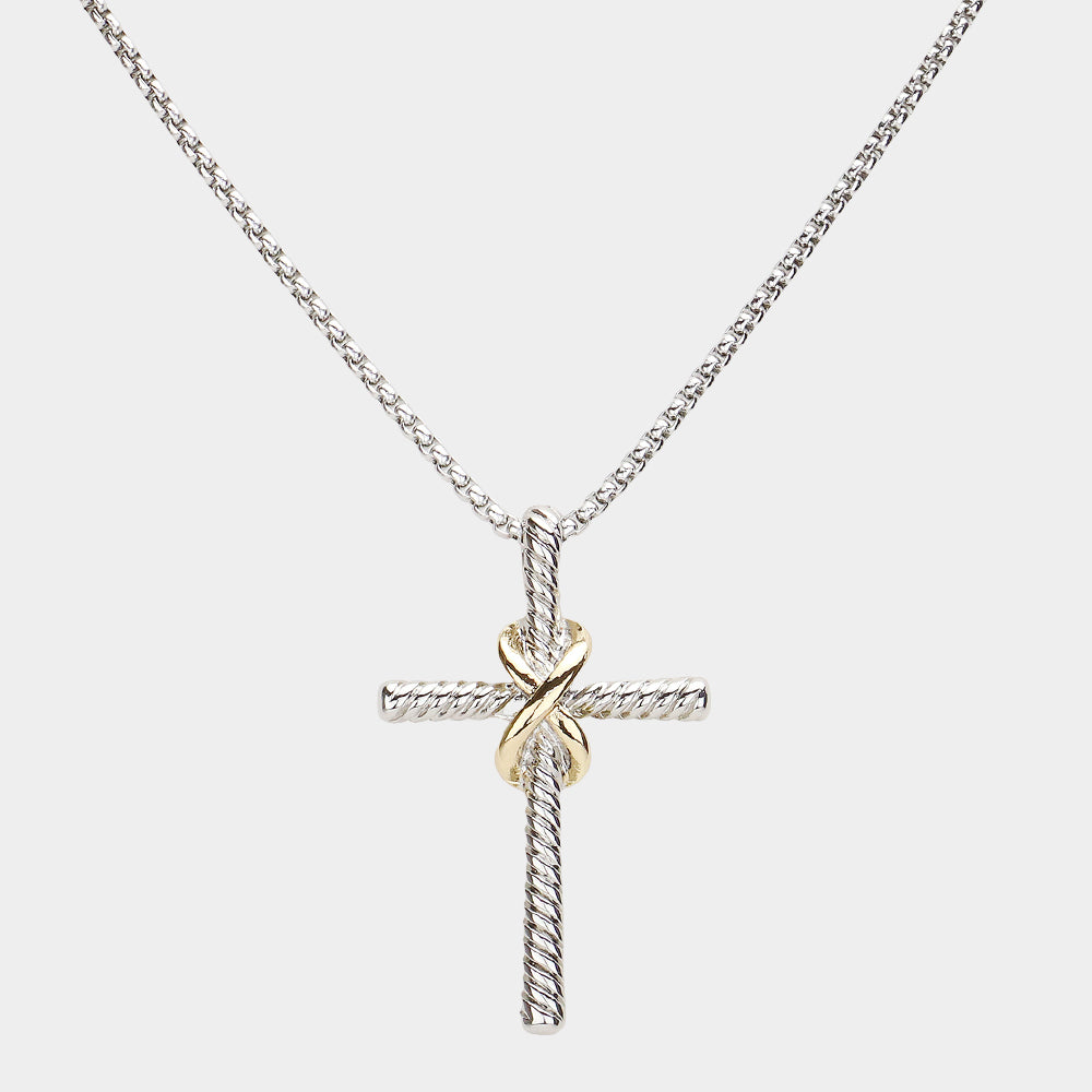 Victoria cross necklace