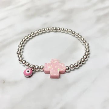 OPALIZED CROSS 2 BRACELETS