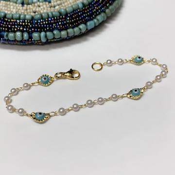 SANTORINI PEARLY EYES BRACELETS