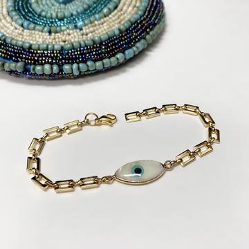SANTORINI PEARLY EYES BRACELETS