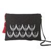 Evil eye clutch