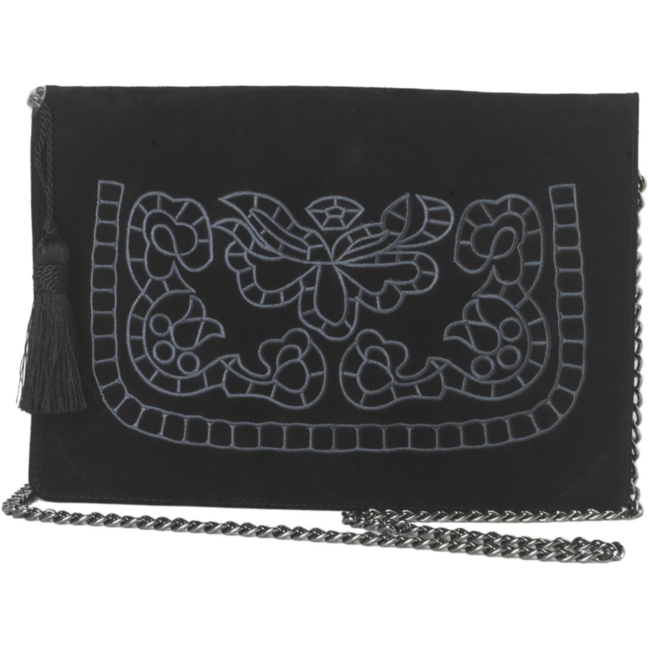 Evil eye clutch