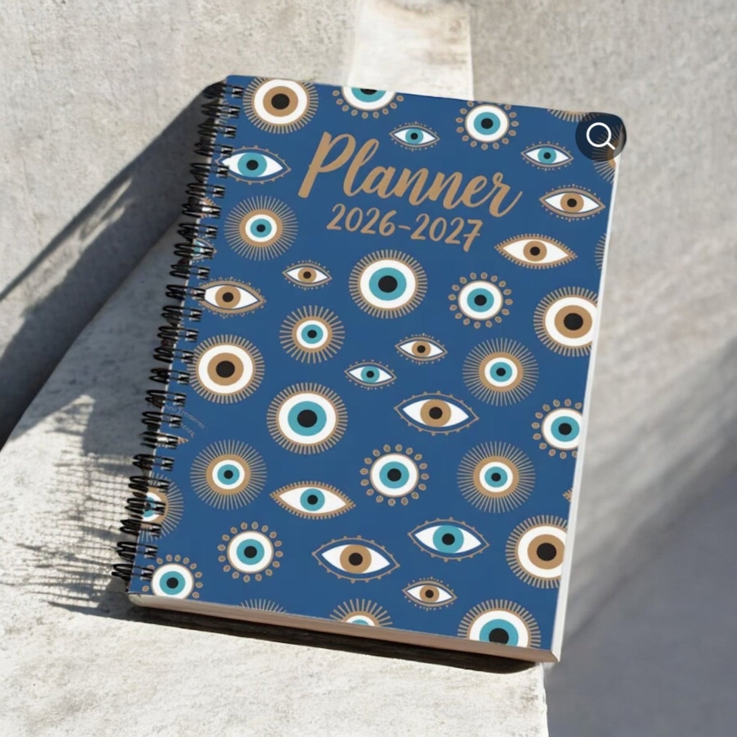Evil eye planners and notebooks