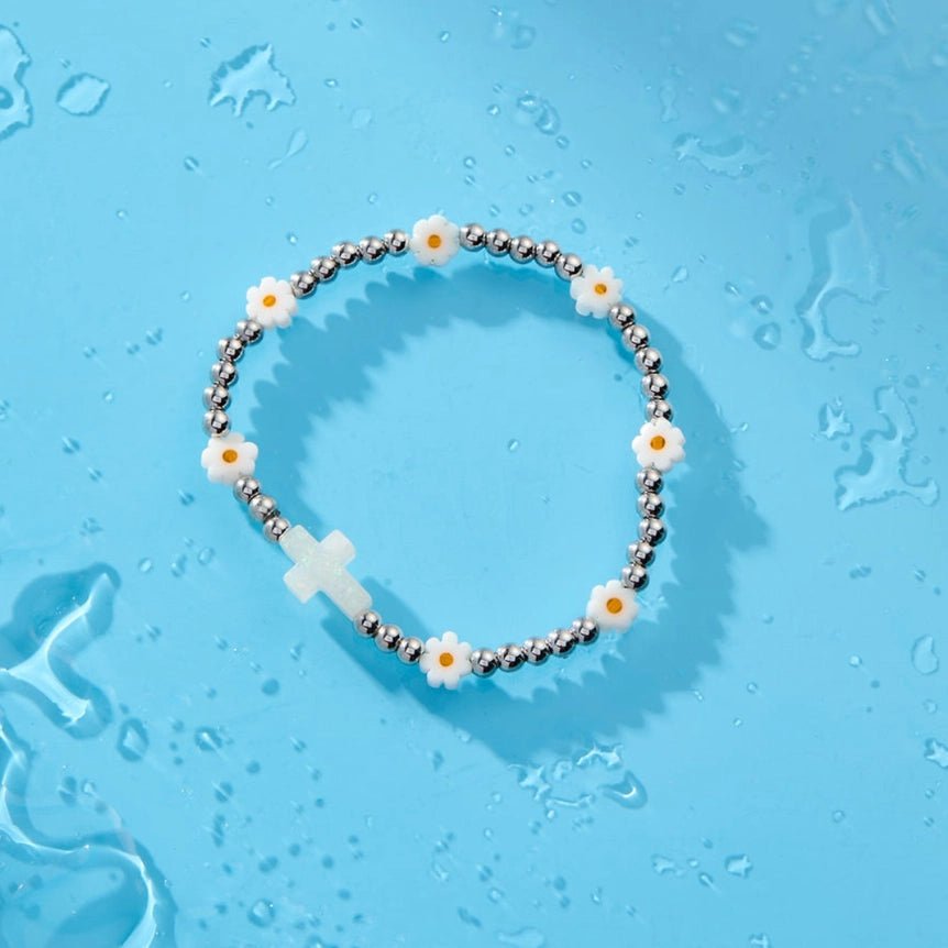 Holy Water Spring daisy bracelet