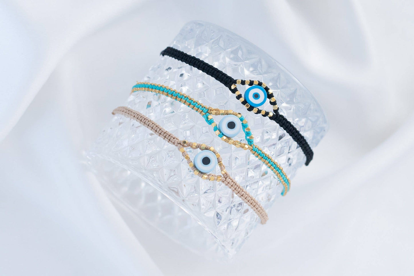 Macrame Evil Eye Bracelets