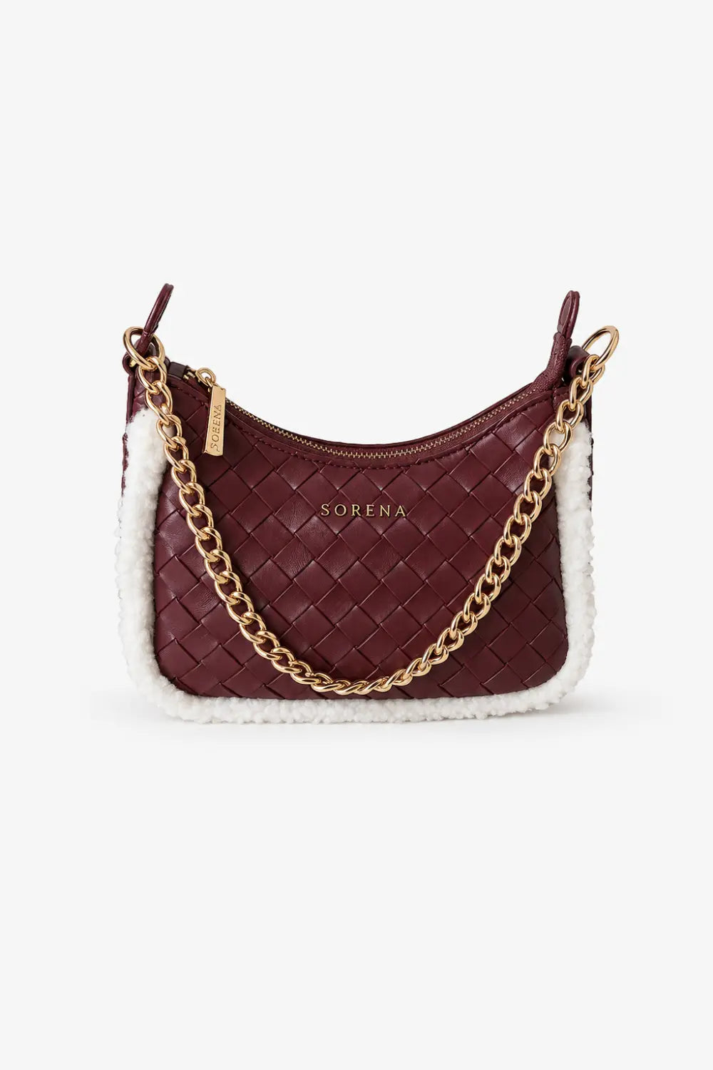 VALENTINA RED CROSSBODY BAG