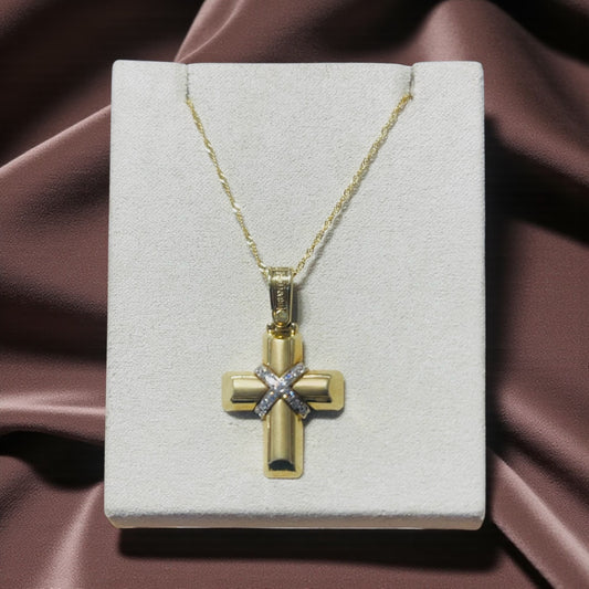 14k gold crosses from Greece