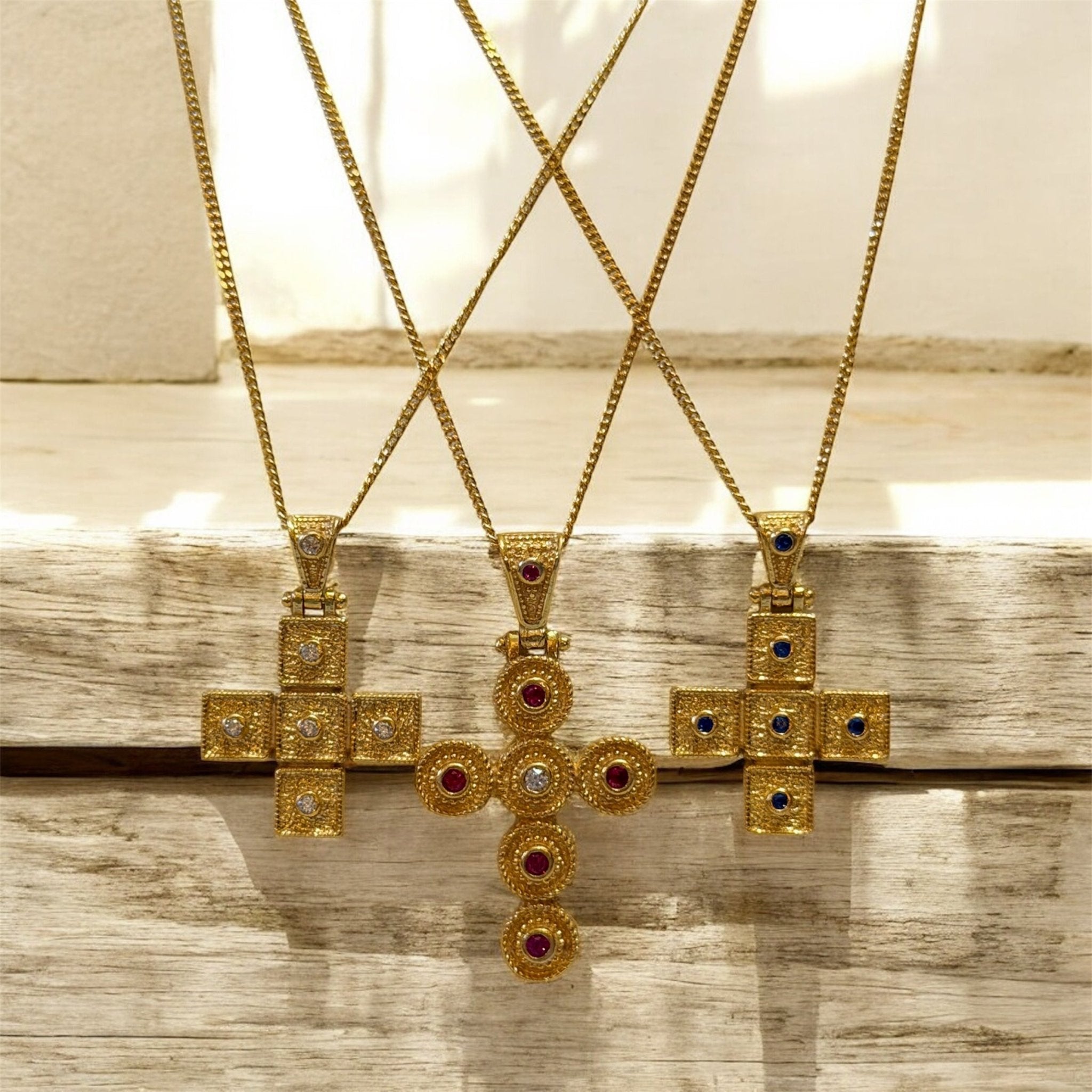 Byzantine crosses – Mata Xios Boutique
