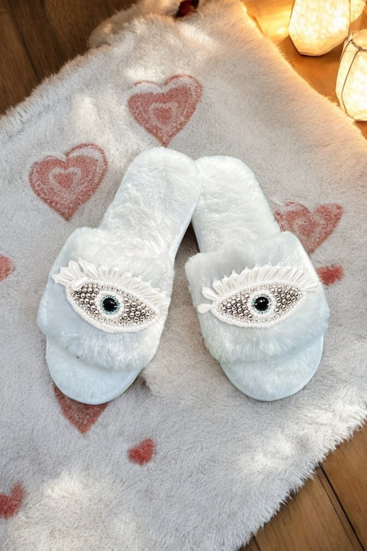 Mataki evil eye slippers