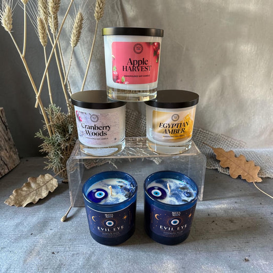 Luxury evil eye candles