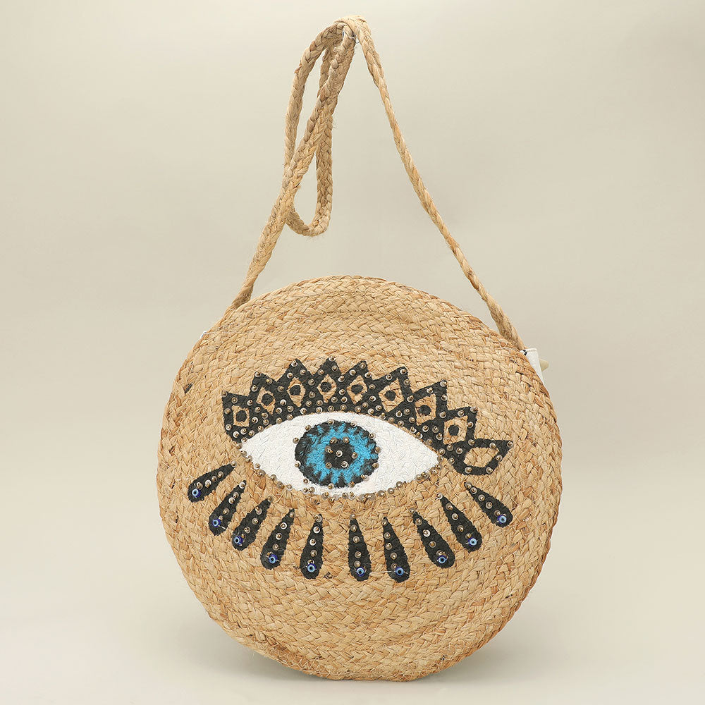 Mataki crossbody round bag