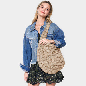 Quilted Puffer Shoulder bags