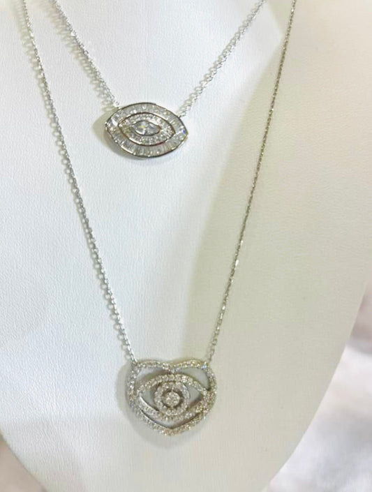Evil eye necklace