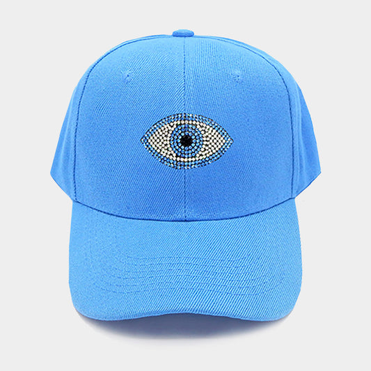 Bling evil eye caps