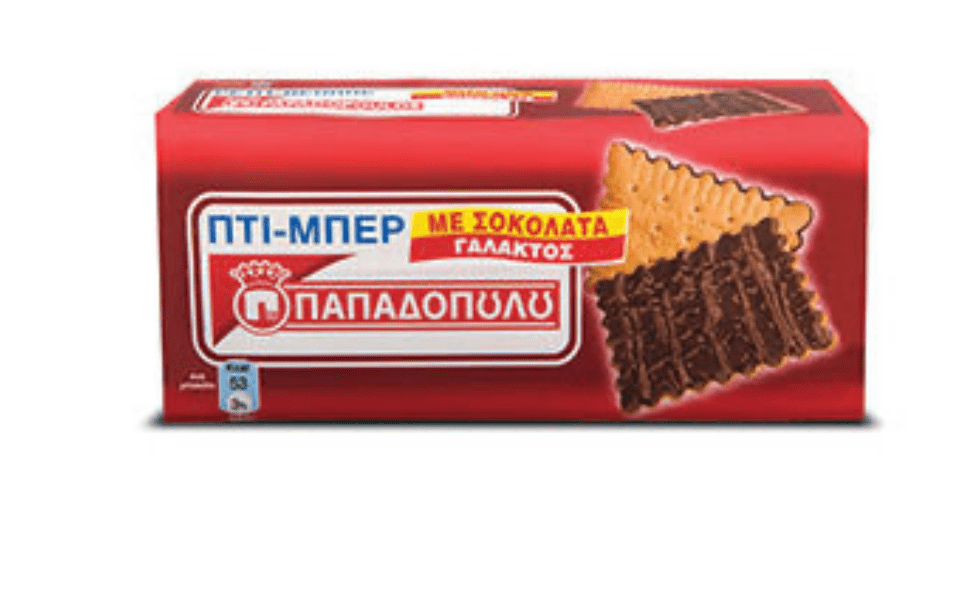 Petit Beurre Biscuits Covered With Chocolate 200g Pack