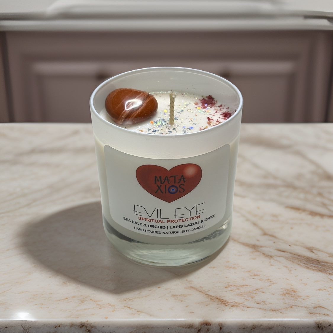 Valentines candle