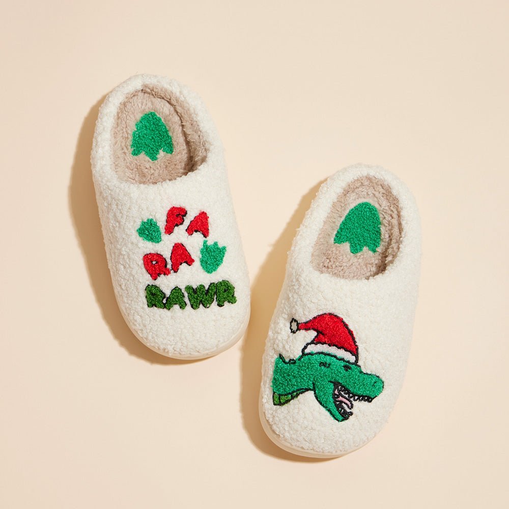 Kids Christmas slippers