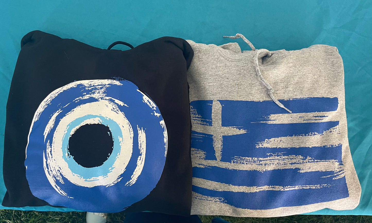 Evil eye /Greek Flag