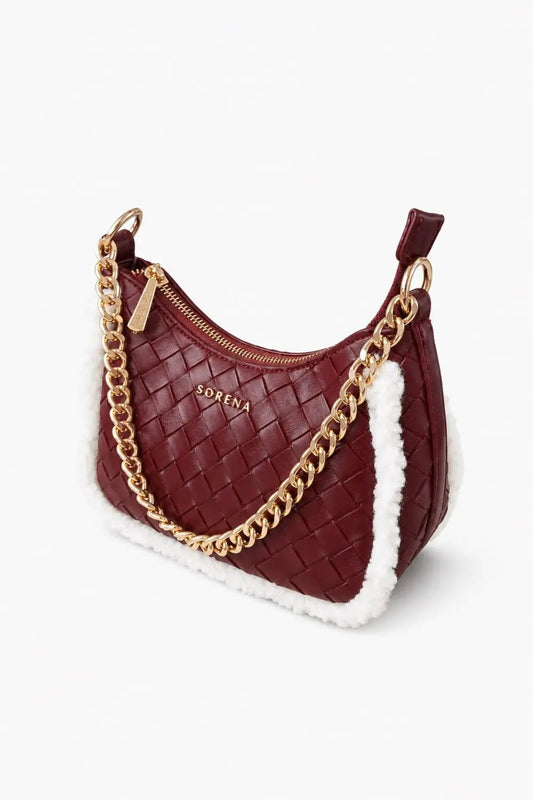 VALENTINA RED CROSSBODY BAG