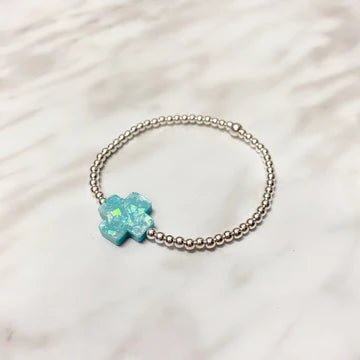 OPALIZED CROSS BRACELETS(pre-order)