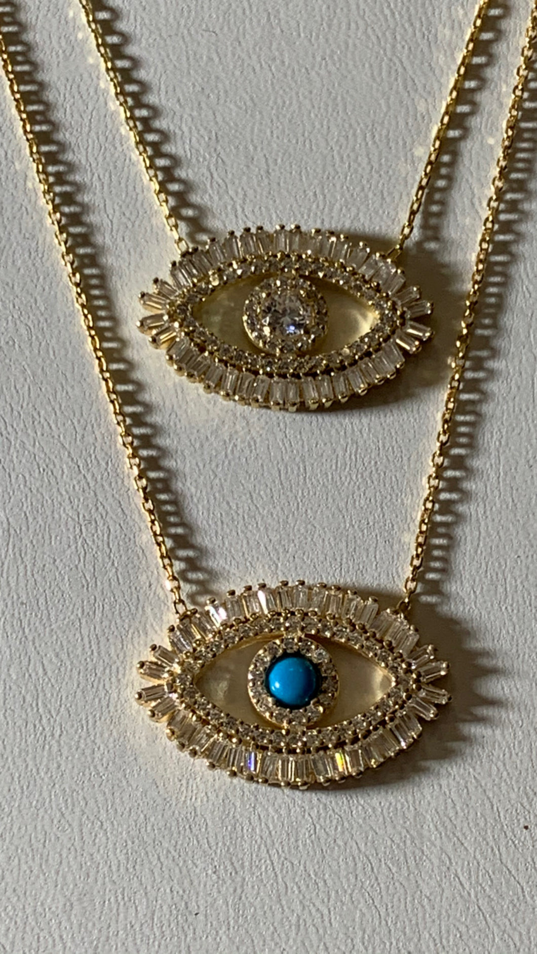 Evil eye necklace