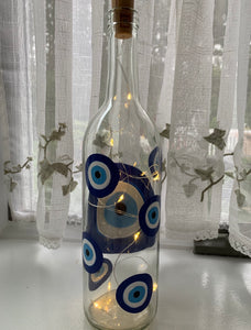 Evil eye Wine bottles
