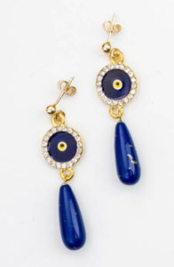 Semi precious stones earrings