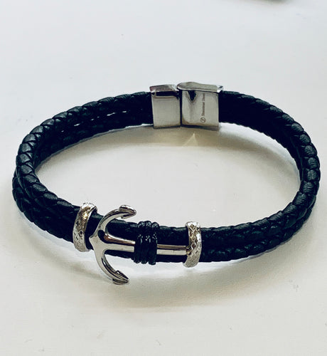 Men’s anchor bracele