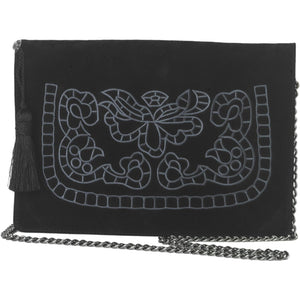 Evil eye clutch